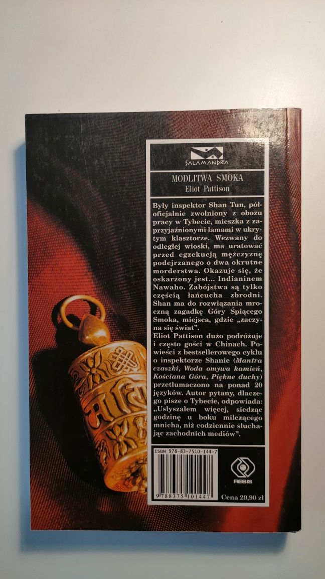 Modlitwa smoka - Eliot Pattison