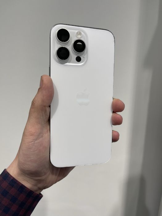 Оригінальний корпус для iPhone 16 Pro Max White Titanium