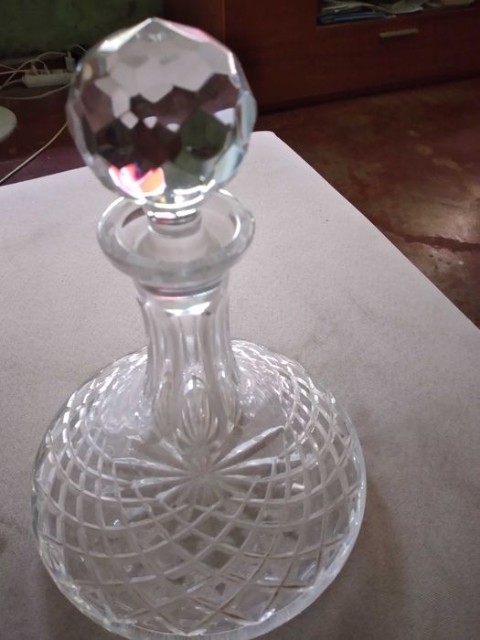 Garrafa de cristal da Atlantis, decantador