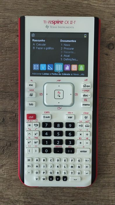 Calculadora gráfica texas TI-nspire CX II-T