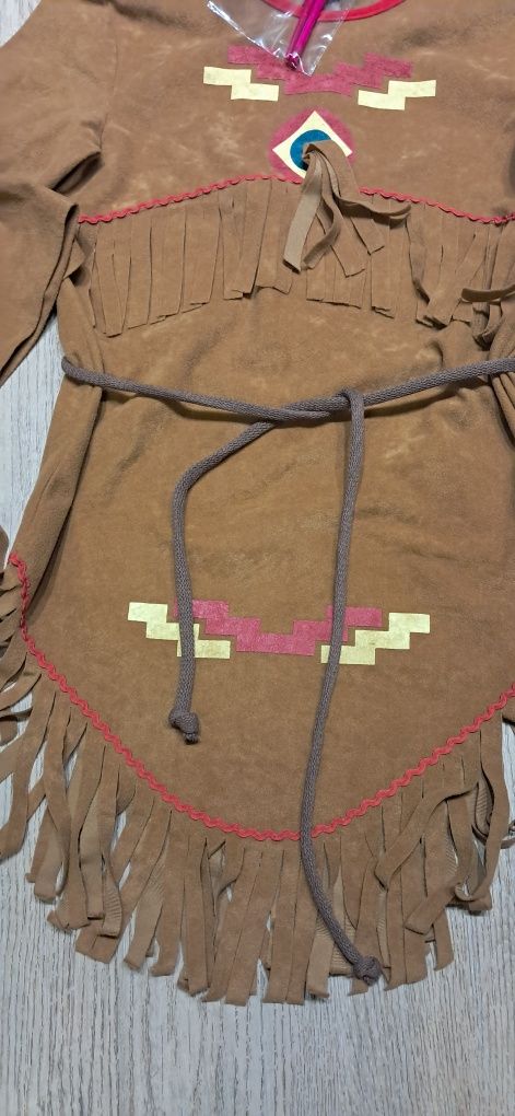 Strój przebranie kostium Indianka w
