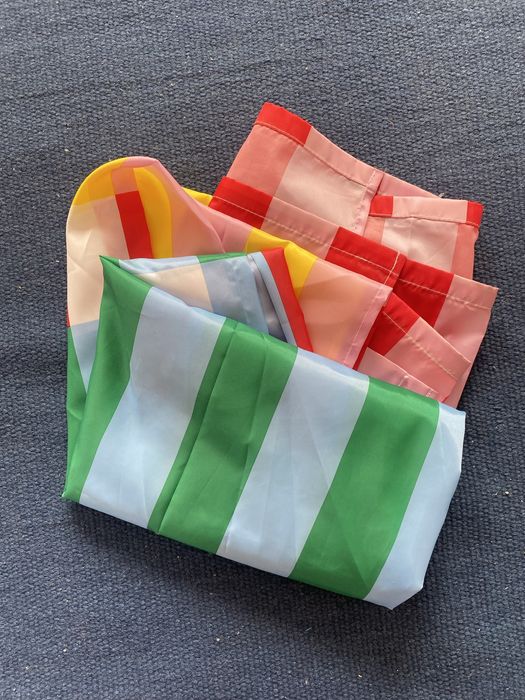 Zasłona prysznicowa kolorowa IKEA BANJANTRÄD