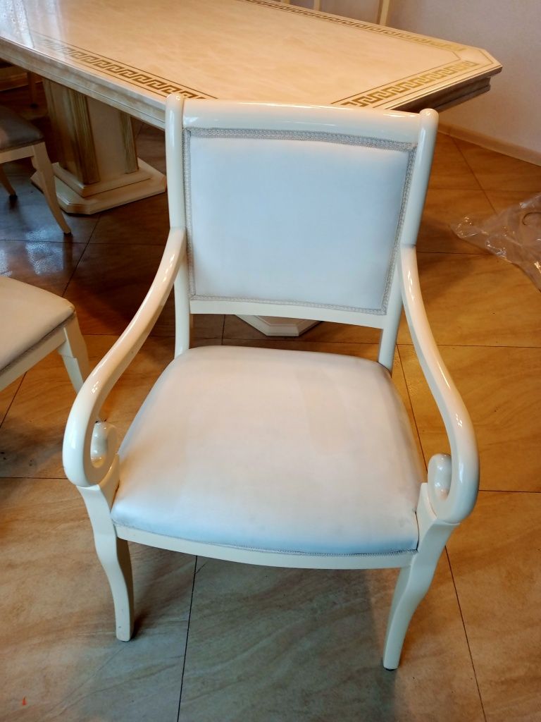 Stół i krzesła styl grecki