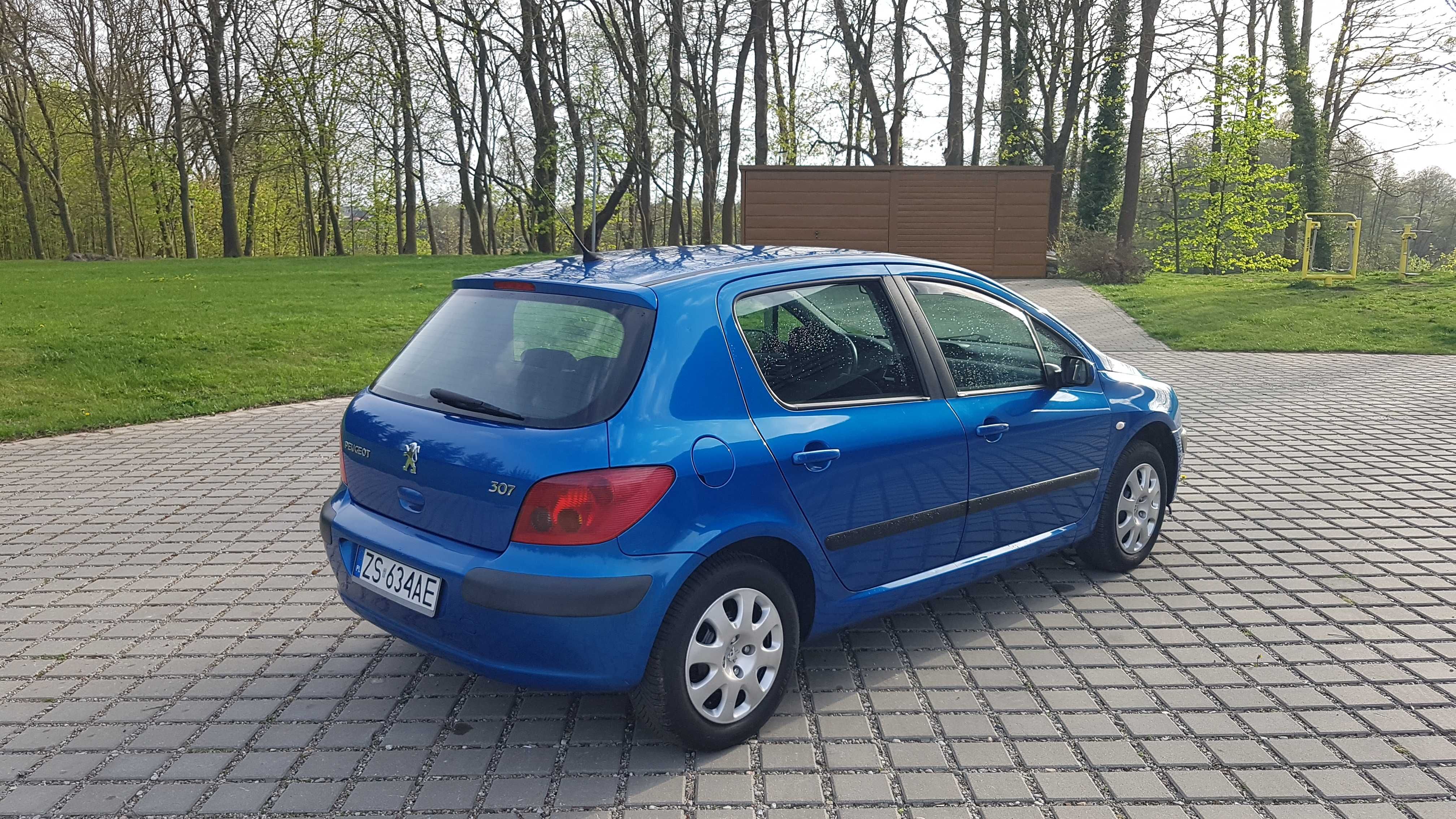 PIEKNY PEUGEOT 307 benzyna 2005r KLIMATYZACJA 5drzwi auto jak ze snu:)