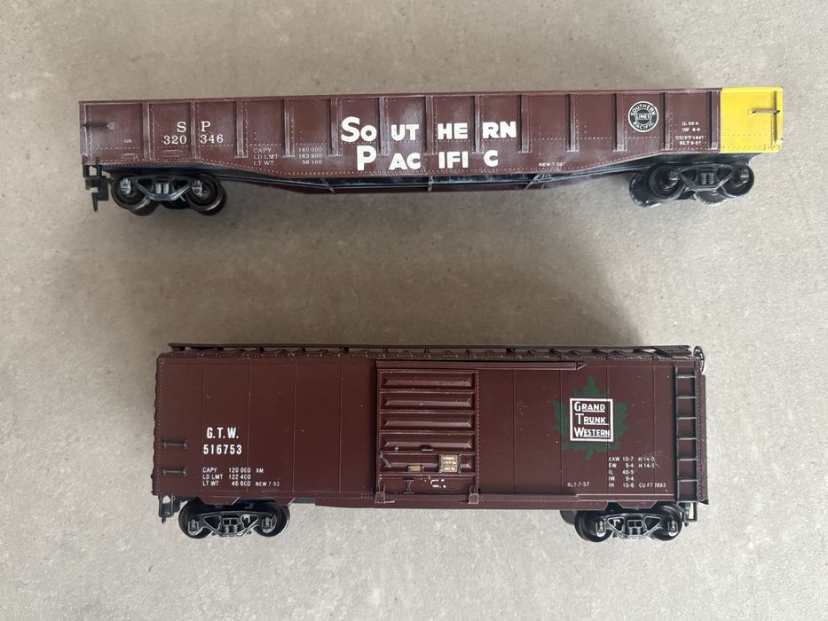 Wagony kolejowe Con-Cor Authentic Freight Cars wagony towarowe makieta