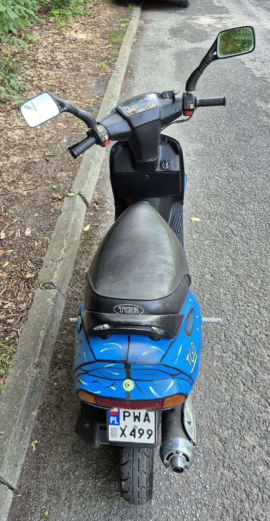 Skuter TGB 49cm świeżo po malowaniu 85km/h Poznań transport