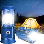 Lampa Kempingowa XRR Solar USB z Akumulatorem, Jasna Wodoodporna, LED