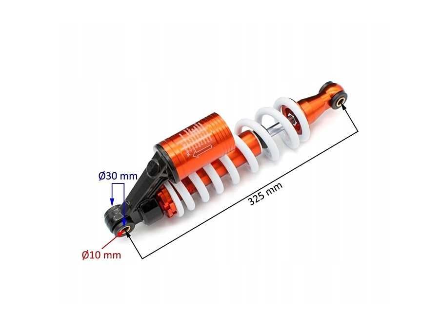 Amortyzator Tył Quad ATV 250 32,5cm FI10