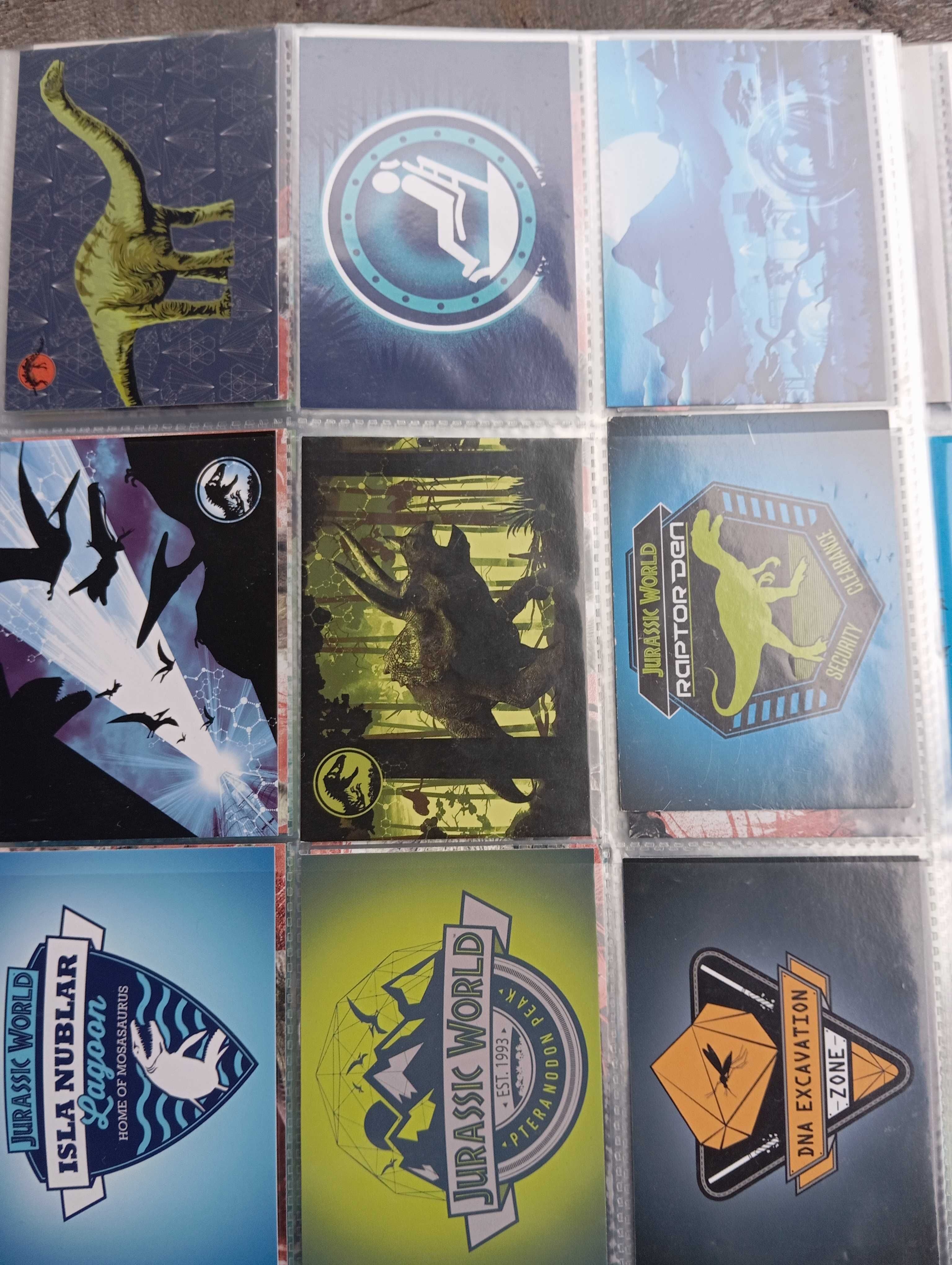 Jurassic World album limity karty