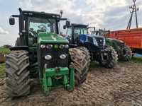 John Deere 8245R, 8320R, 936, 6195M