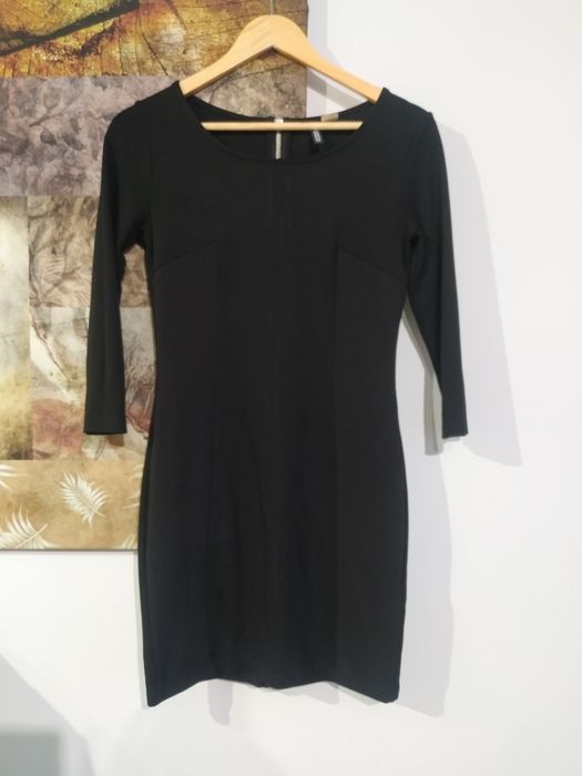 Nowa bez metki, czarna, seksowna tunika H&M r. M,38