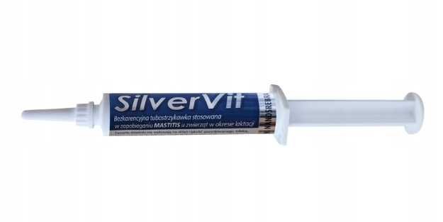 SilverVit 10 ml ochrona wymienia, zapobieganie mastitis, 30 szt