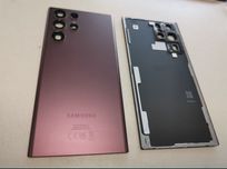 Oryginalna klapka baterii do Samsung Galaxy s22 ultra bordowa