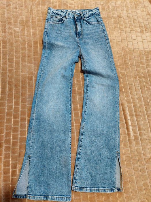 Джинси довгі кльош