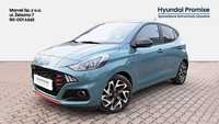 Hyundai i10 1.0 T-GDI 5MT 100 KM N Line Felgi16 Kamera GrzaneFotele LED SalonPL