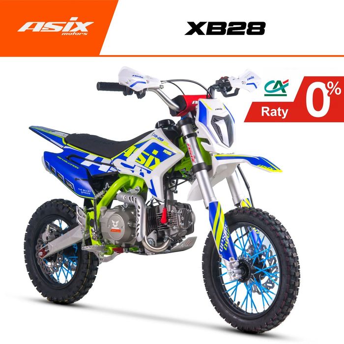 ASIX Inny CROSS 125 ASIX XB28 90 110 rozrusznik lampa handbary transport RATY 0%