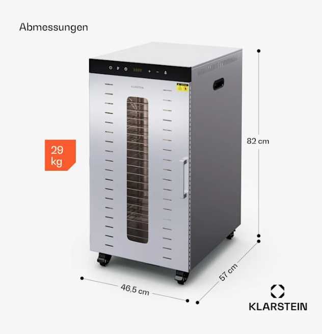 Німецький Дегідратор Дегидратор KLARSTEIN MasterJerky 300 модель 2024