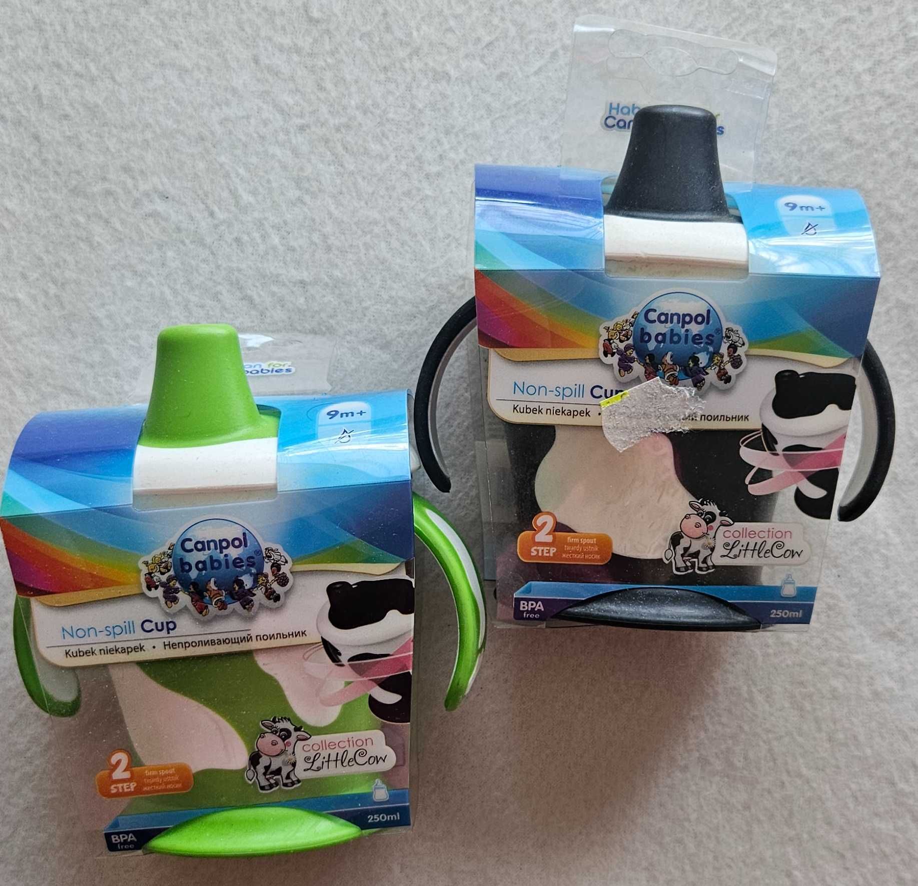 Kubek z dziubkiem uszami do picia butelka pojemnik Canpol