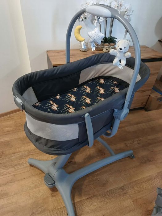 Chicco baby hug + materac + przewijak