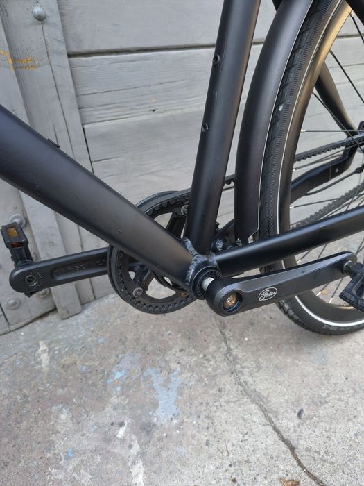 Rower miejski trekkingowy Rabeneick TX7 na pasku Shimano Nexus 8 r.S/M