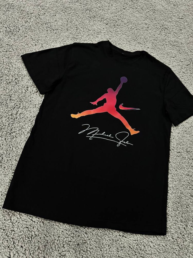 Футболка Jordan / Футболка чорна Джордан / Футболка Jordan / Nike