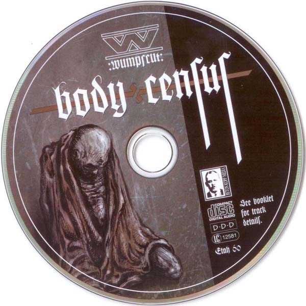 WUMPSCUT cd Body Census    limited edition ebm  super
