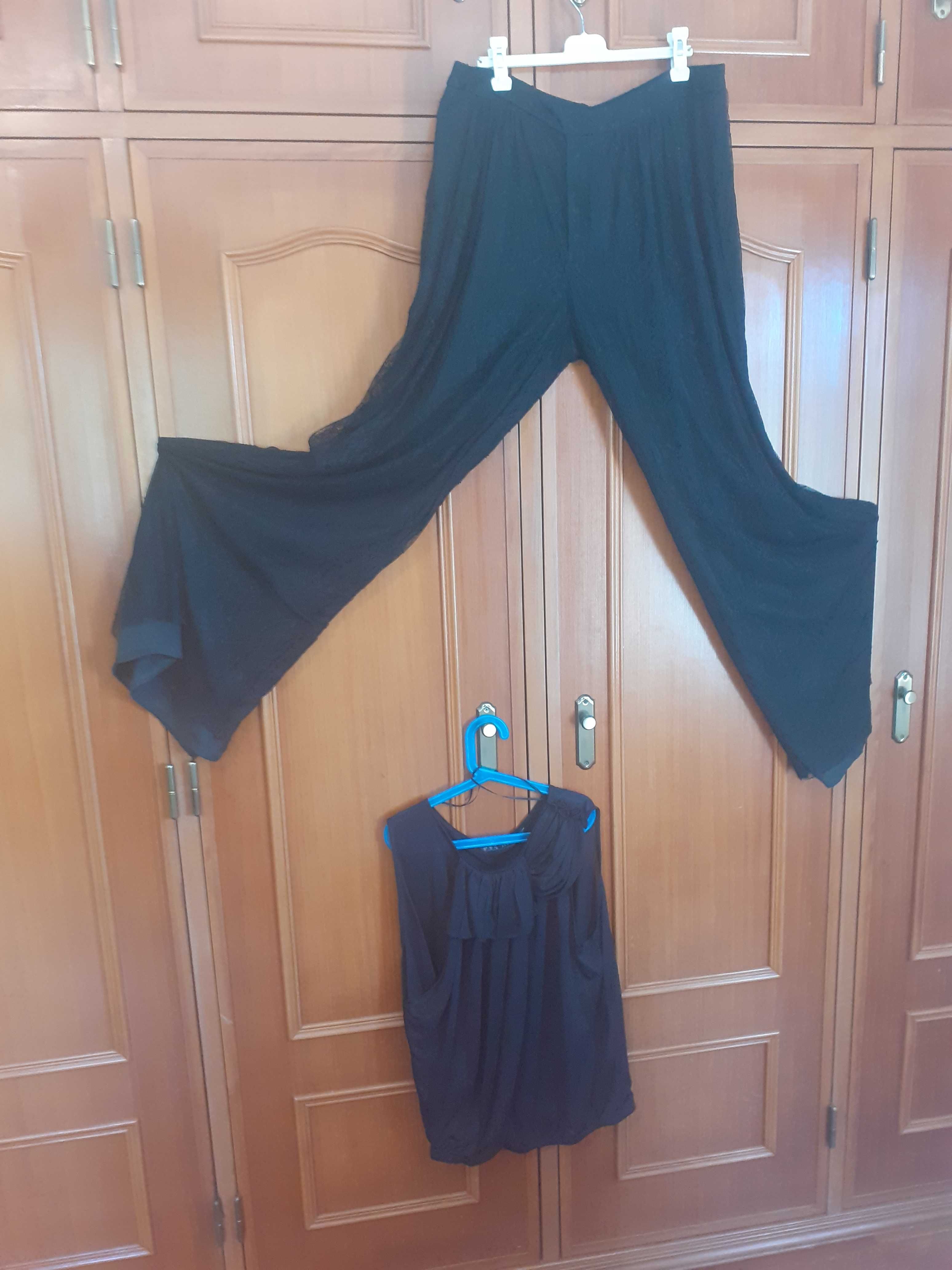 Conjunto Blusa e Calças Zara