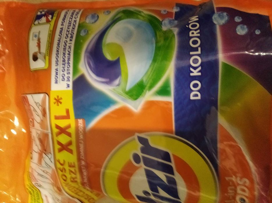 Kapsułki do prania vizir all in one 44 kaps alpejska świeżość kolor