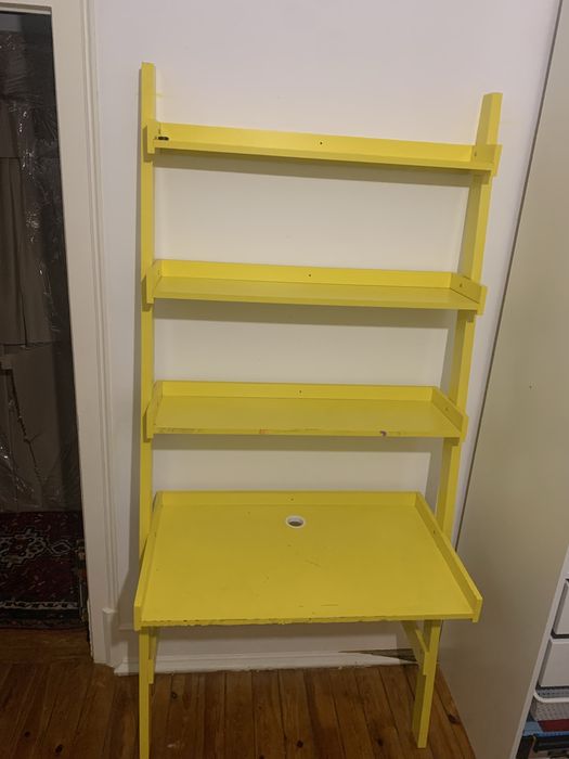 Estante/secretaria madeira x2