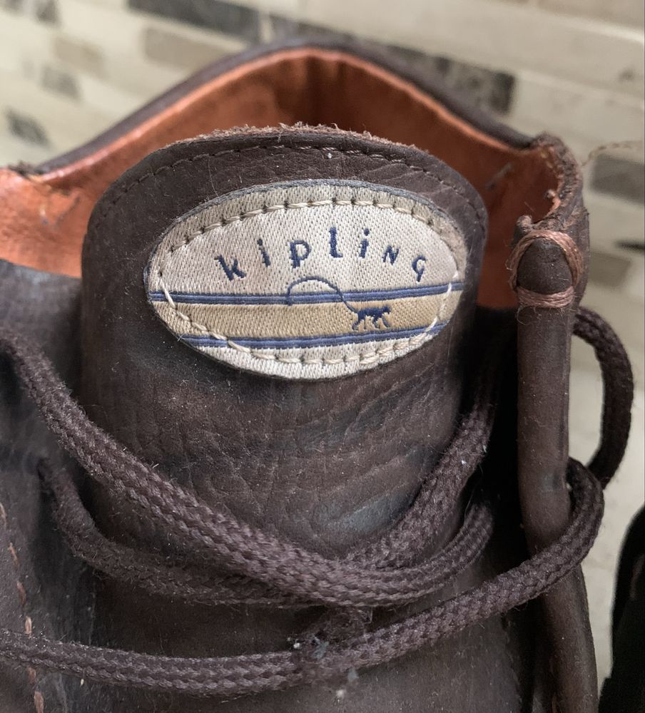 Włoskie skórzane buty 35