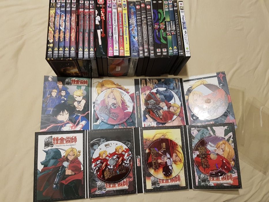 Sprzedam lub zamienię pozostałości kolekcji Anime dvd