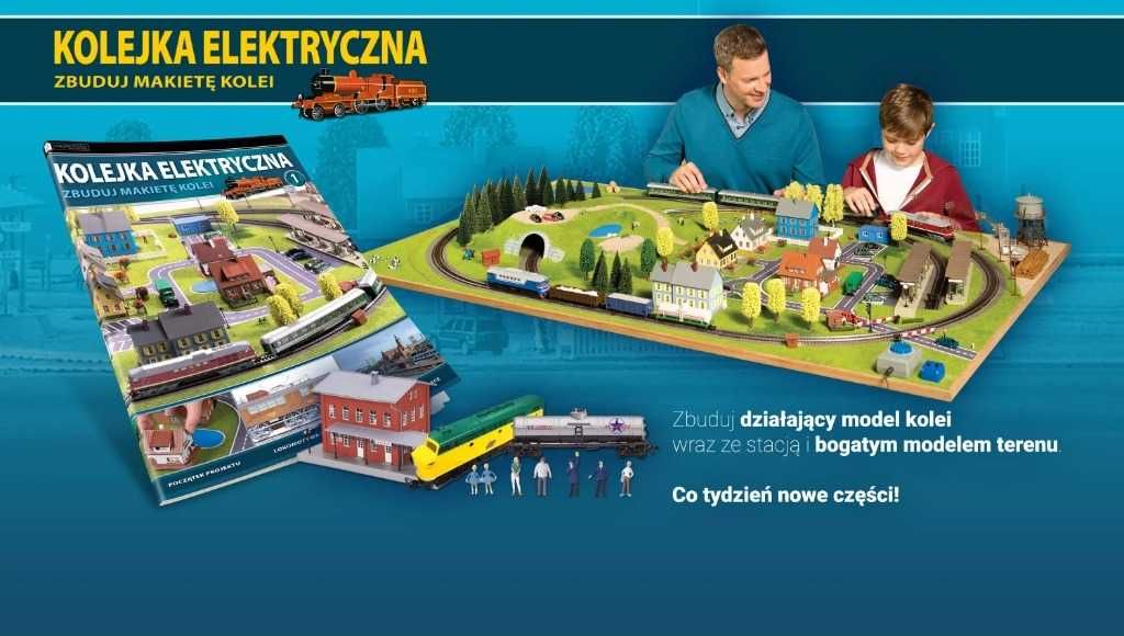 Eaglemoss kolejka elektryczna 100 gazetek "1"