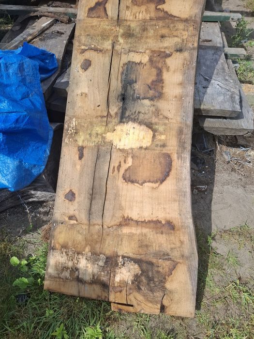 Monolit, foszt, blat dębowy, lite drewno