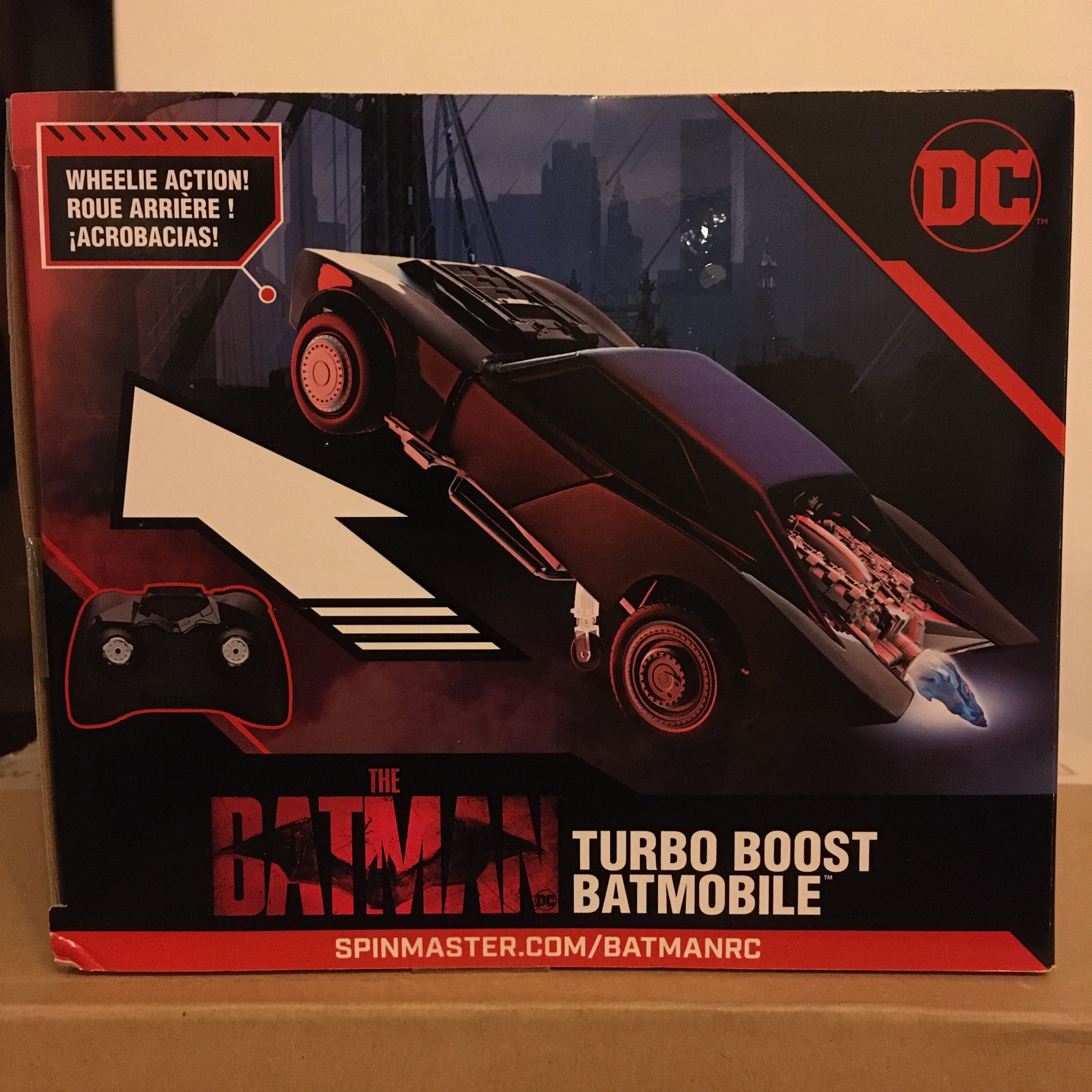 Batmobile Turbo boost Batman RC 1:15 USB Dodge Charger