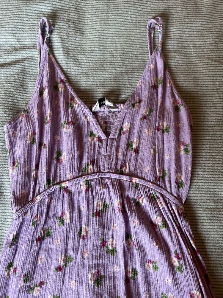 Vestido longo da Stradivarius