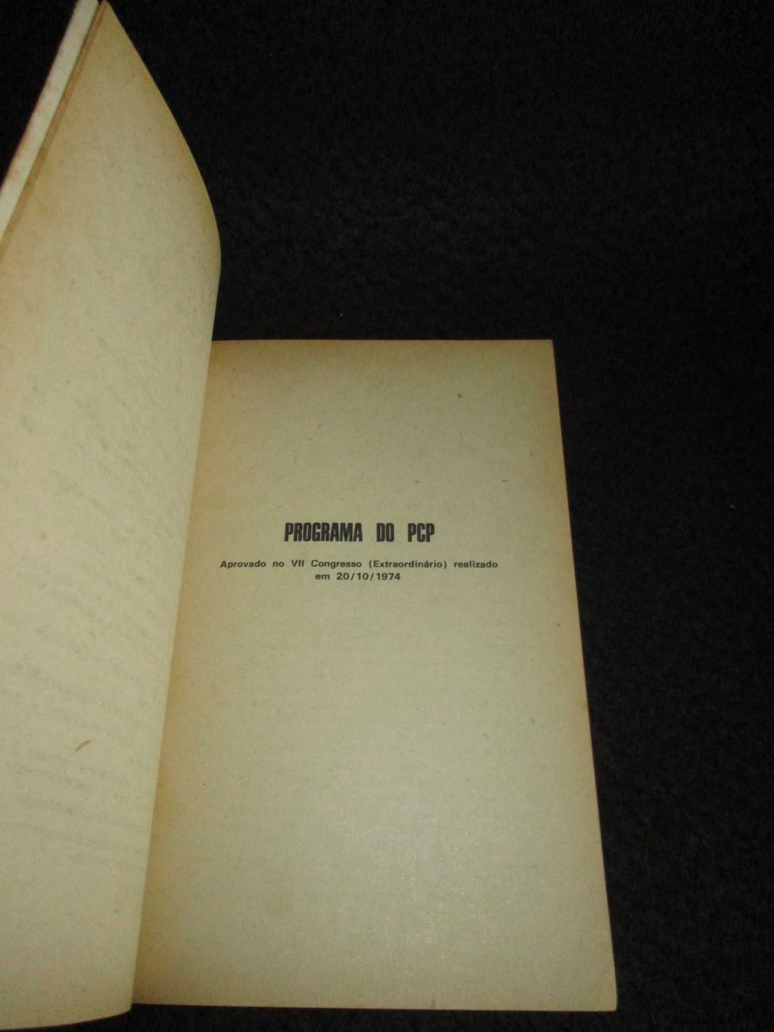 Livro Programa e Estatutos do PCP