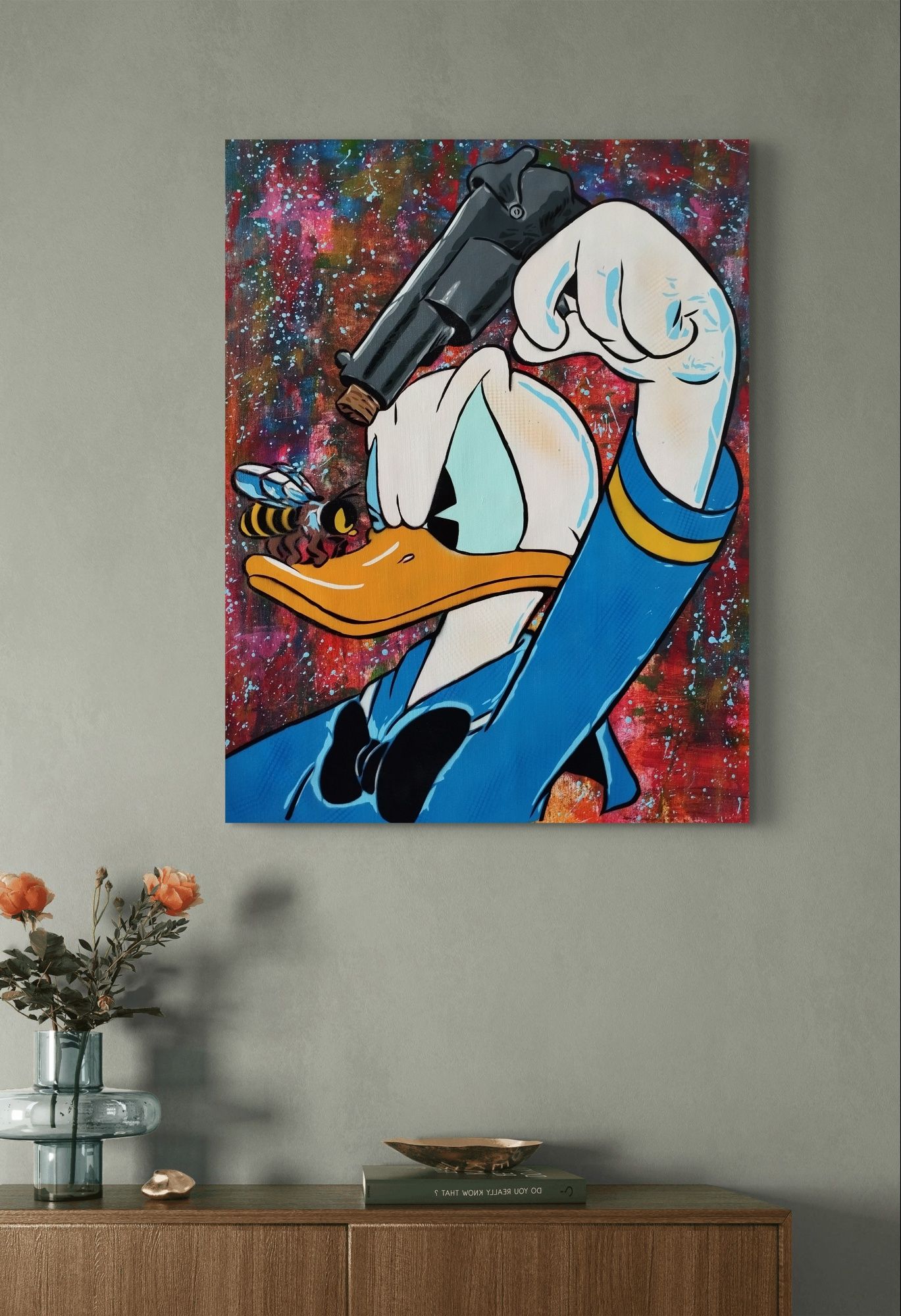 Tex Willer pintura em tela