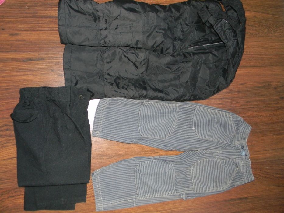 Spodnie narciarskie Adidas 92 -98 polar koszula 17szt