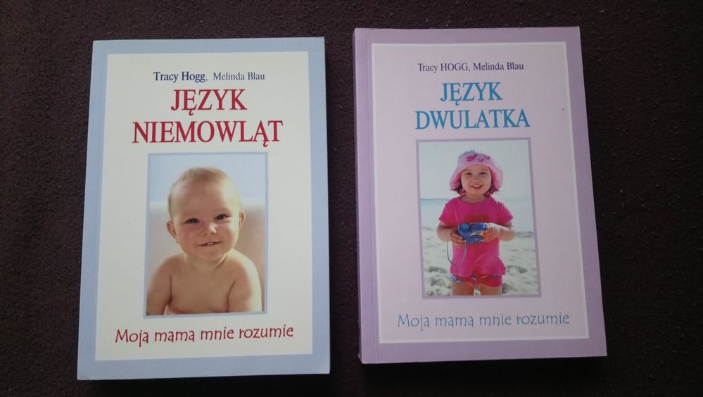 Język niemowląt, Język dwulatka . T.Hogg, M.Blau- komplet książek