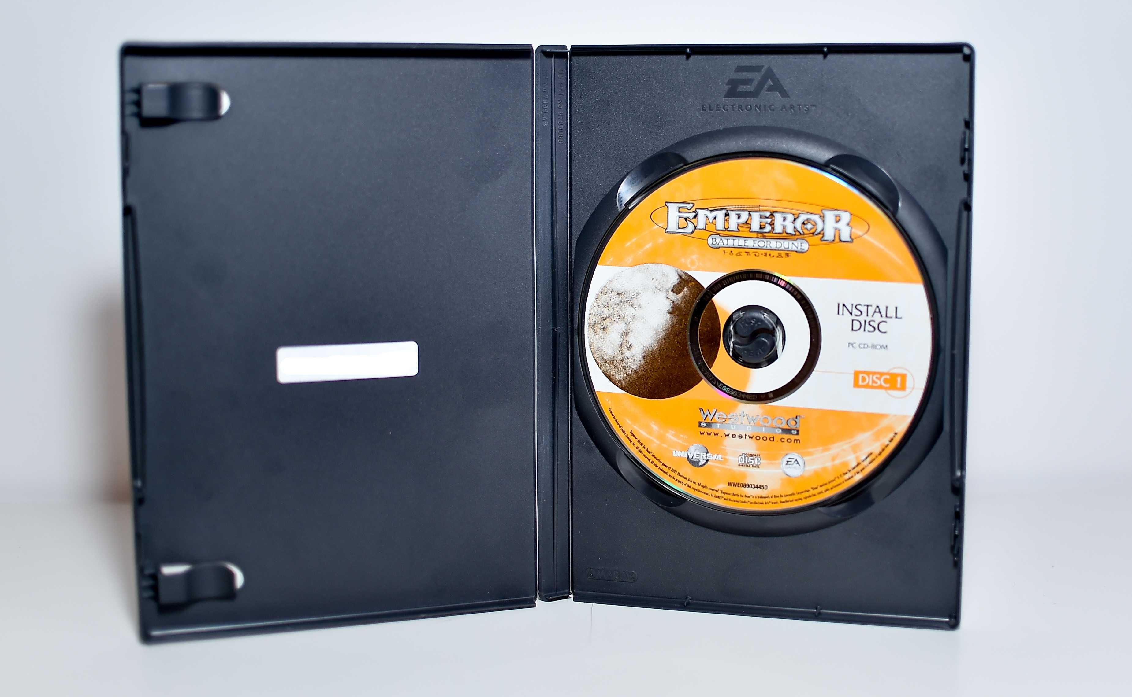 Gra PC #	Emperor Battle For Dune 1CD z 2 )