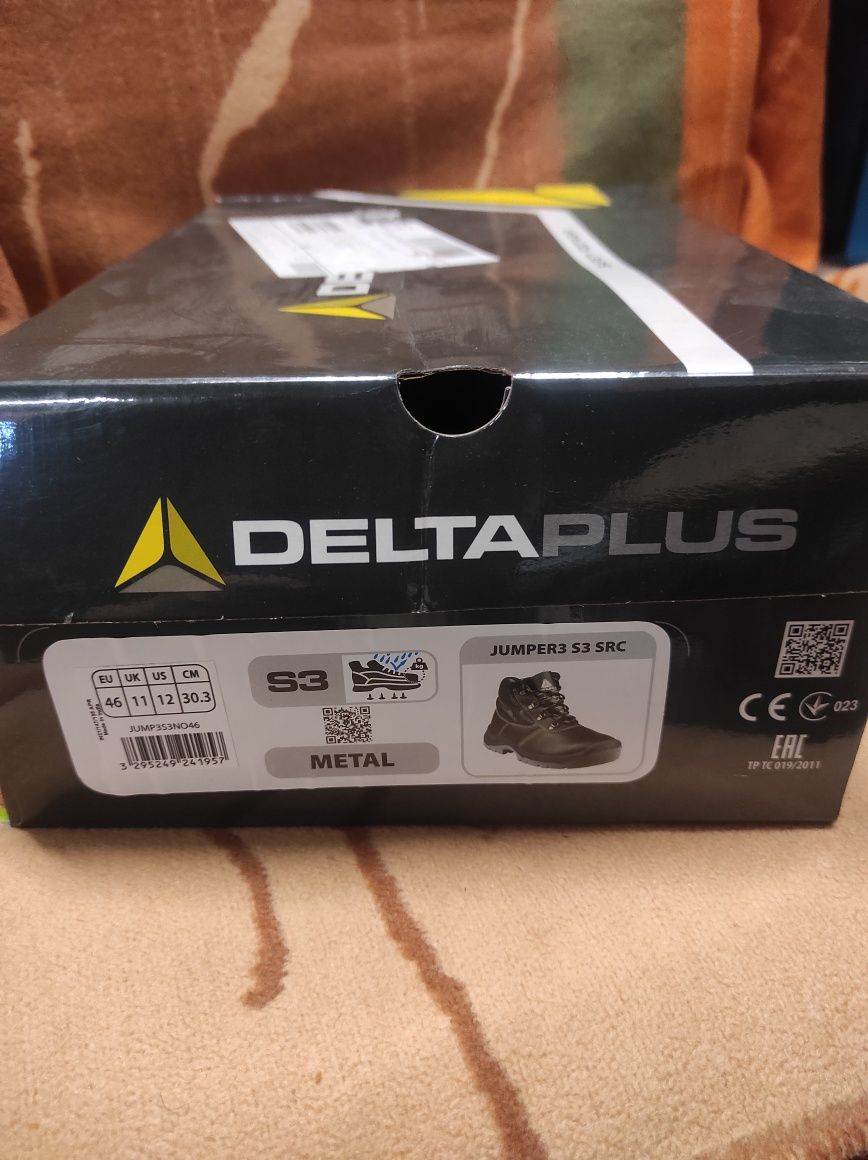 Delta Plus buty robocze BHP nowe r.46