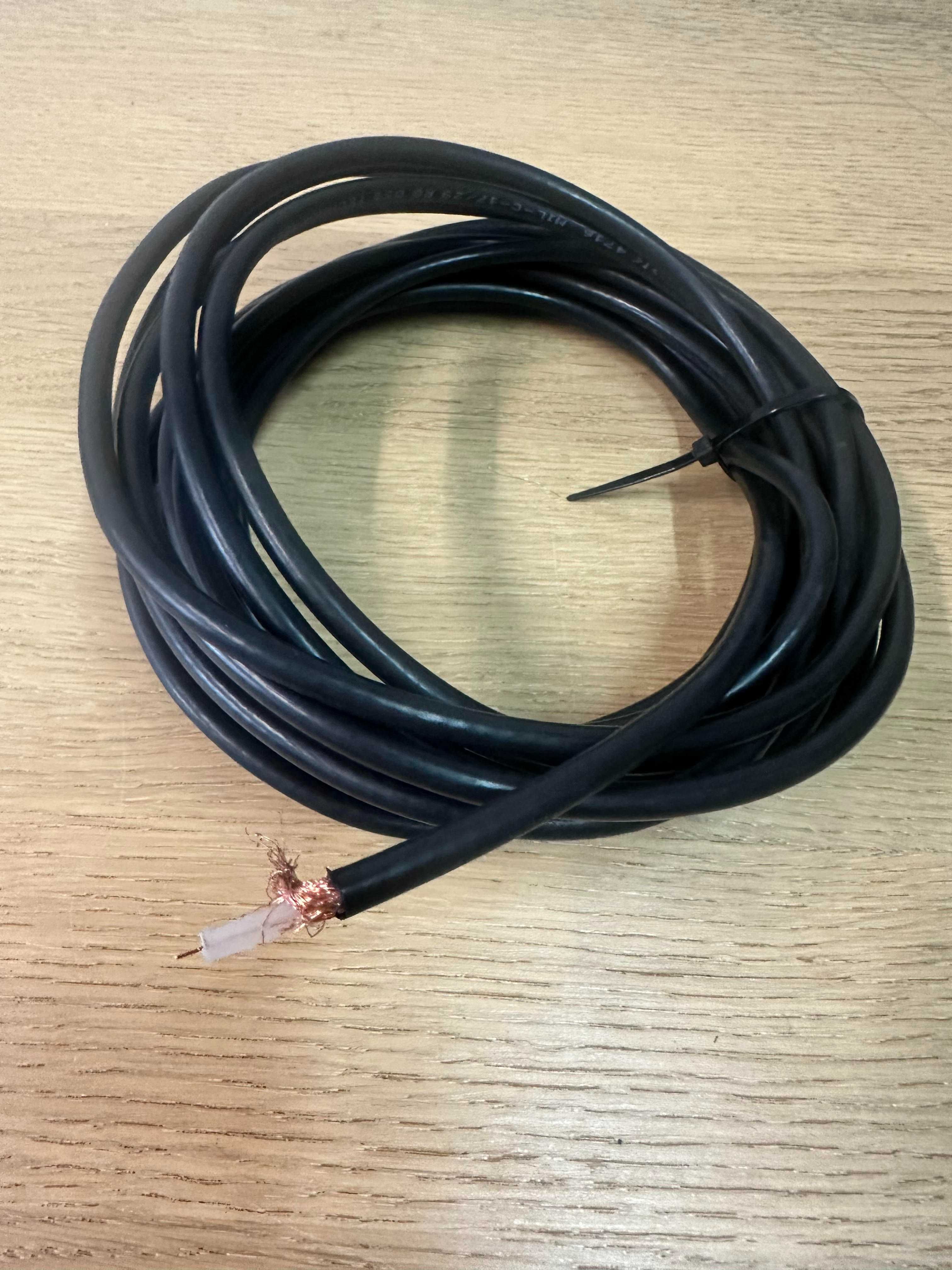 Przewód Koncentryczny RG-59 Technokabel czarny 7 metrów
