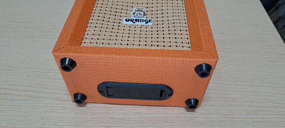 Amplificador Combo Mini para Guitarra Orange CRUSH3 micro pix laranja