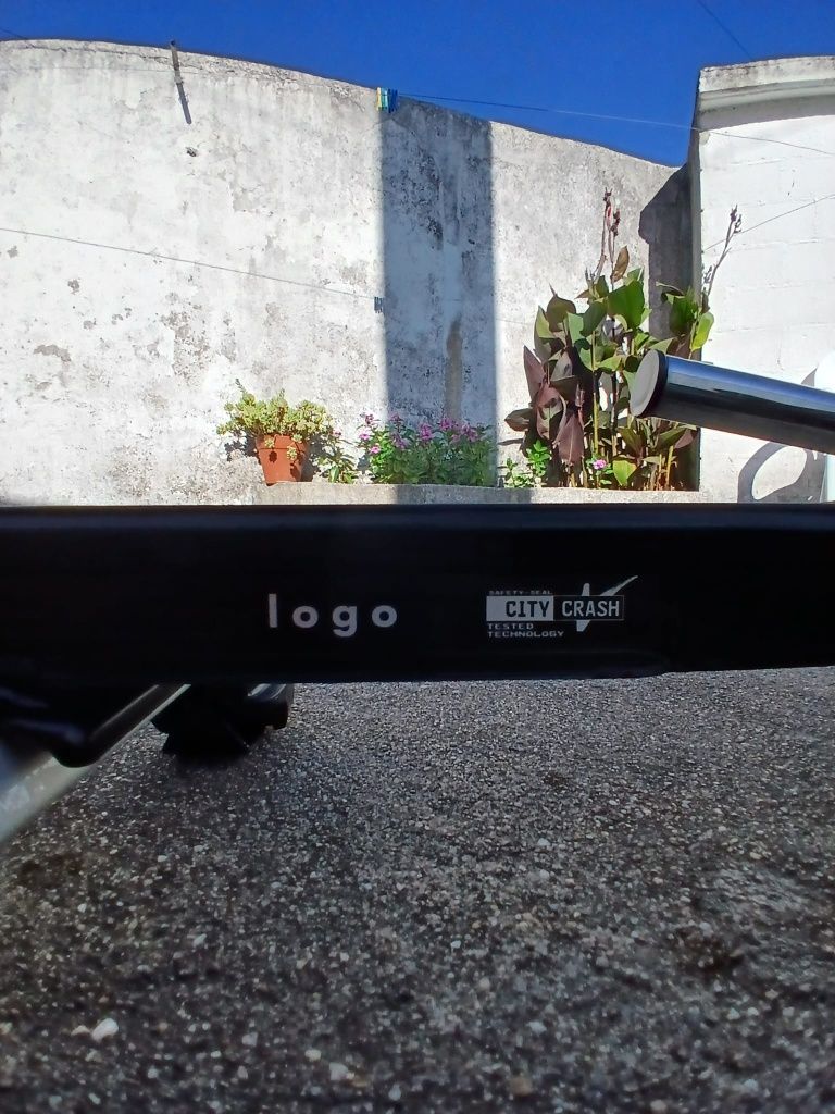 2 Suportes bicicleta LOGO CITY CRASH c/chave