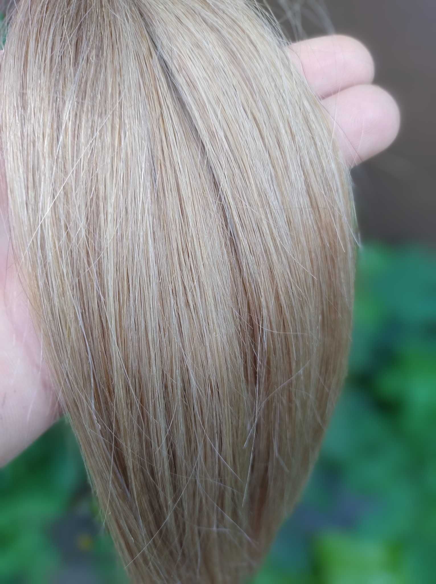 Włosy naturalne ok 43 cm 100 pasm #18 16"
