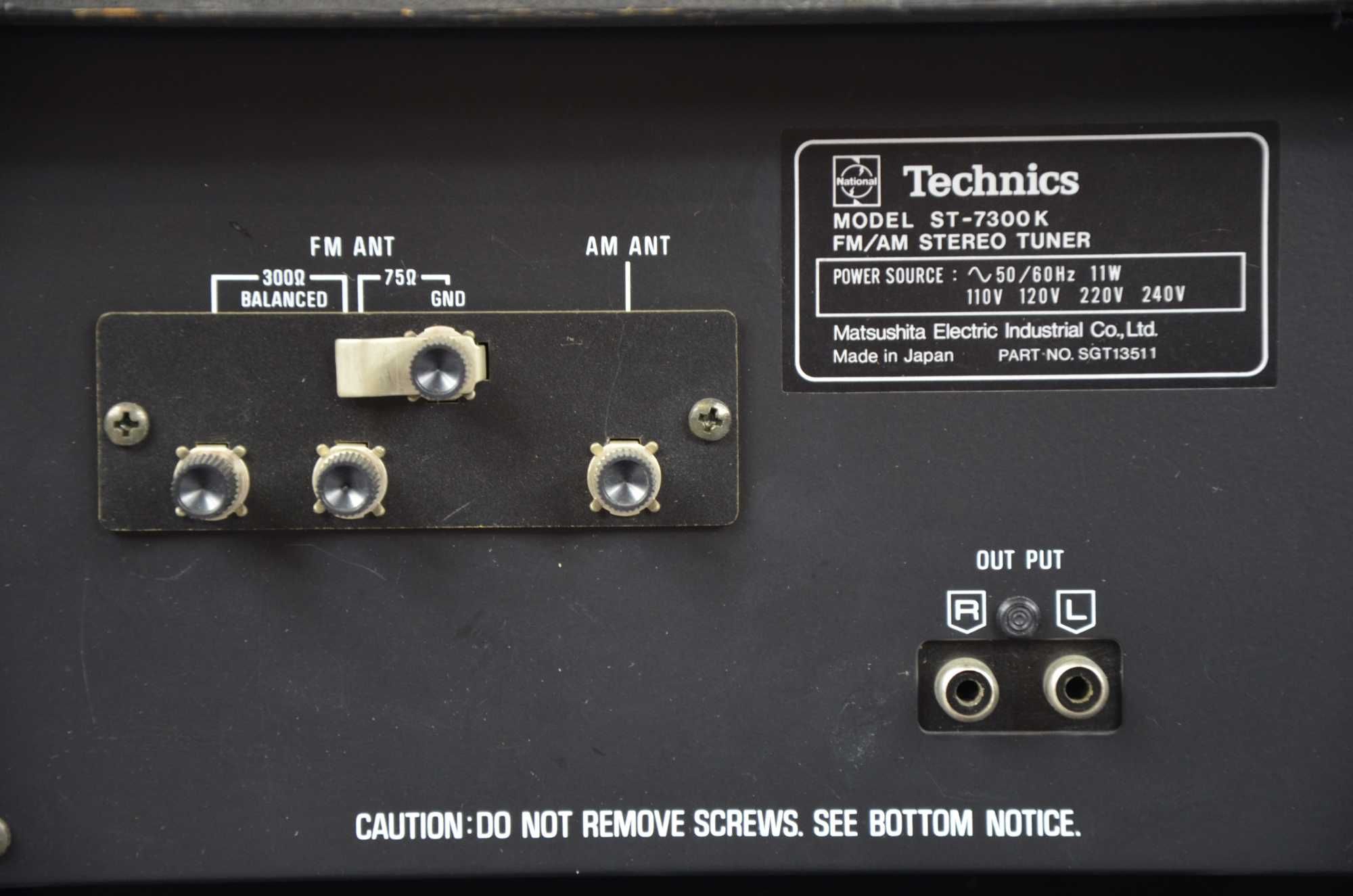 Tuner stereo TECHNICS ST-7300K Okazja Japan