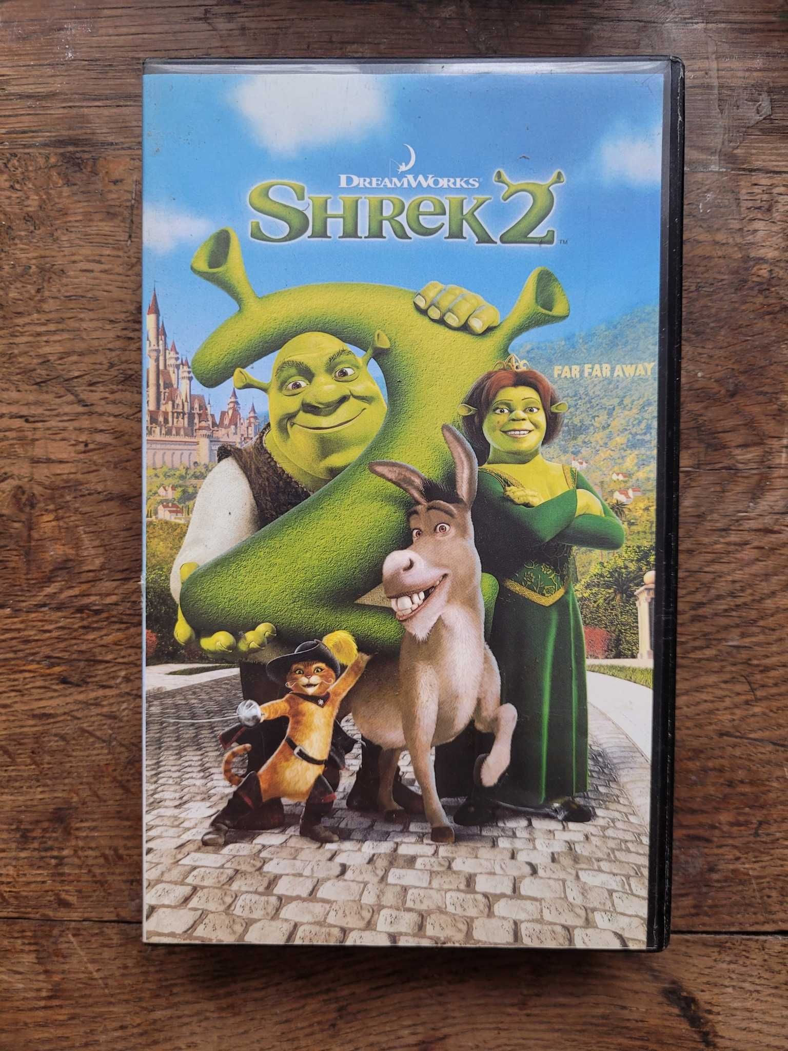 Shrek 2 VHS kaseta video