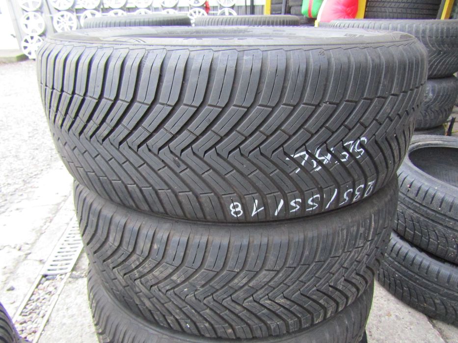 235/55R18 Continental AllSeasonContact 2szt 5.7mm 100V 2021R