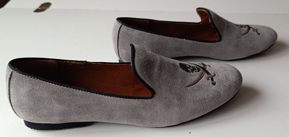 Чоловічі замшеві лофери, розмір 42-43