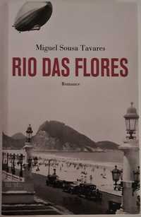 Livro Rio das Flores.  Miguel Sousa Tavares.